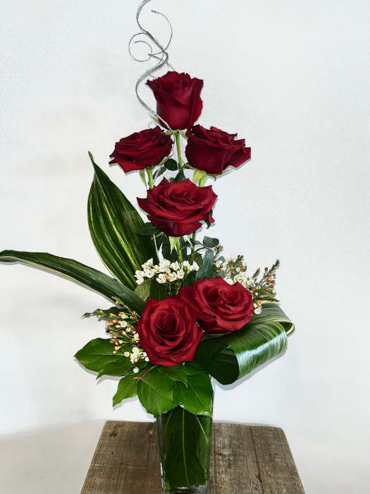 Rose Kiss (6 Roses)