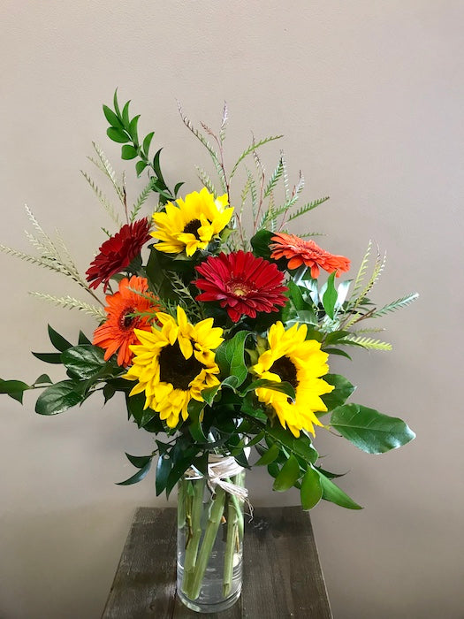 Fall Color Burst Bouquet