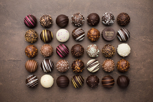 Hand-Dipped Chocolate Truffles