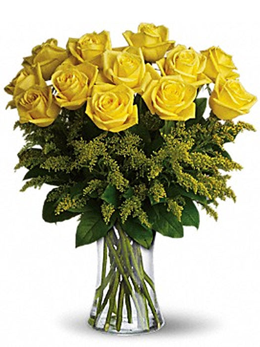 Cheerful Yellow Roses