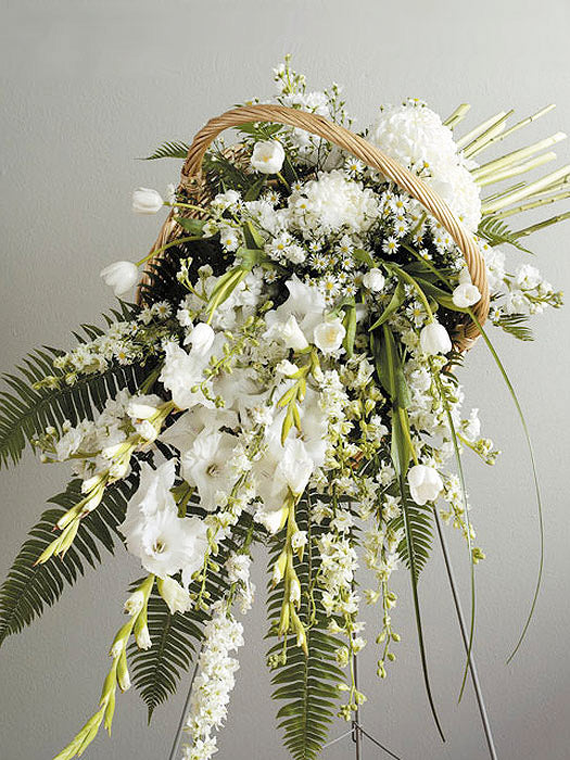 Fireside Basket Standing Spray