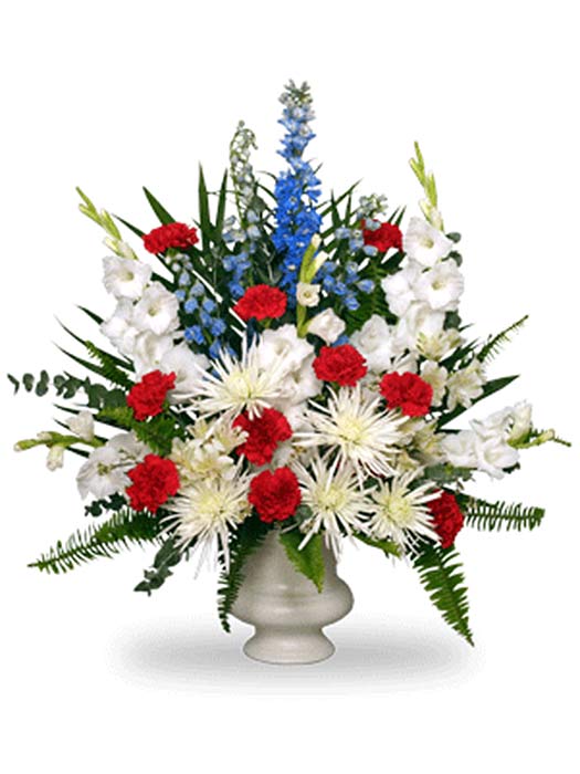 Patriotic Remembrance Urn